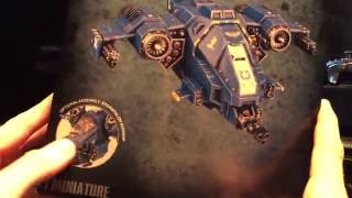 Warhammer 40k Unboxing  Stormtalon Stormhawk Interceptor [upl. by Lagas]