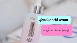 Glycolic acid serum A new way to treat hyperpigmentation and dark spots  uses and benefits [upl. by Harold]