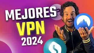 ¿Cuál es la mejor VPN  Las 3 mejores VPN de 2024 [upl. by Hannasus]