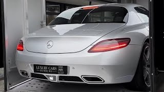 NewCar Mercedes Benz SLS AMG 571HP Wing doors  Interior amp Exterior [upl. by Dov12]