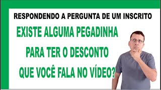 ESCLARECENDO A DÃšVIDA SOBRE O DESCONTO DE 93 DA TABELA BOVESPA [upl. by Nivle]