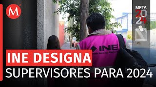 INE designa a casi 50000 supervisores y capacitadores electorales para las elecciones de 2024 [upl. by Assert]