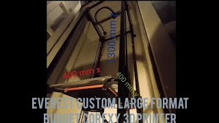 diy large format corexy 3d printer part 1 [upl. by Tepper]