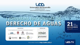 Webinar  I Jornadas nacionales de derecho de aguas [upl. by Quarta167]