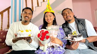 Laxmi Lai Birthday Surprise Garne Pokhara Pugiyo 😍 [upl. by Torin381]