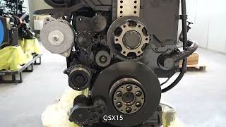 QSX15 Engine Presentation constructionequipment dieselengine [upl. by Noel883]