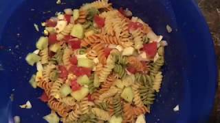 My Easy Rotini Pasta Salad [upl. by Chuah]