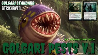 Golgari Pests V1  Strixhaven Standard [upl. by Stu917]