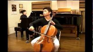 Hsieh Meng Feng plays the Dvorak Cello Concerto Second Movement [upl. by Air]