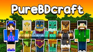 PureBDcraft 1194 Resource Pack Review [upl. by Nauqes330]