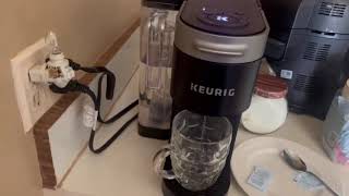 How to turn off the descale light on a new keurig coffee brewer keurig [upl. by Butch]