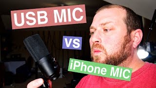 FiFine K670B USB Microphone Unboxing Overview and Test with iPhone and iPad [upl. by Ytirev]