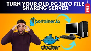 Turn Your Old Windows PC into File Sharing Server For Free [upl. by Eidissac999]