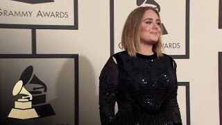 Adele  Fashion Cam  58th GRAMMYs [upl. by Koralie748]