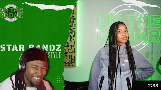 The Star Bandz quotOn The Radarquot Freestyle reaction [upl. by Enylhsa78]