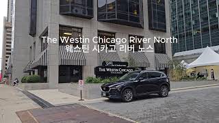 미국 시카고 웨스틴 시카고 리버 노스 호텔 전통 게스트룸 2 더블 리뷰  The Westin Chicago River North Hotel Review [upl. by Yanarp]