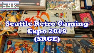 Seattle Retro Gaming Expo 2019 SRGE [upl. by Younglove]