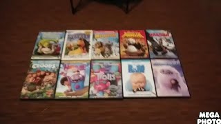 DreamWorks Animation 10Movie Collection DVD Unboxing [upl. by Hsakaa858]