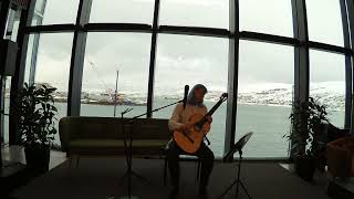 Edvard Grieg quotVårenquot classical guitar performance and arrangement by Astrid Nyborg Berg [upl. by Pansie]