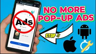 Paano IBlock ang PopUp Ads sa Phone  Easy Fix [upl. by Awhsoj]