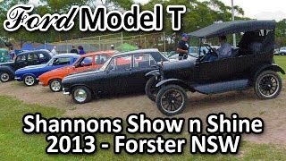 Ford Model T  at Shannons Show n Shine Forster NSW [upl. by Root]