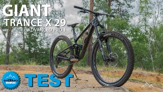 Test GIANT Trance X 29 Advanced Pro 1  Le meilleur AllMountain du moment [upl. by Yeta974]