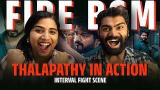 Master Mass Interval Fight Scene REACTION🔥🔥  Thalapathy Vijay  Vijay Sethupathi AshwinKavya [upl. by Corbin]