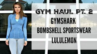 GymShark  LuLuLemon  Bombshell Sportswear  Try On amp Honest Reviews [upl. by Cchaddie]