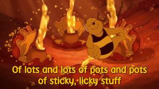 Winnie the Pooh  Everything is Honey SingAlong Lyrics [upl. by Attenohs]