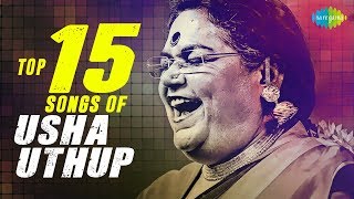 Top 15 songs of Usha Uthup  उषा उथुप के 15 गाने  HD Songs  One Stop Jukebox [upl. by Ten]