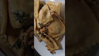 Butternut Squash Ravioli Ravioli foodie recipes butternutsquashravioli brownedbuttersage pasta [upl. by Alage138]