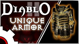 The Complete Guide to Unique Armors in Diablo 2 Resurrected [upl. by Wright714]