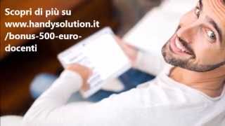 Bonus 500 euro Docenti [upl. by Cliffes]