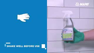 Mapei  Ultracare Mould Remover  High penetration cleaner for mould remover [upl. by Acirej]