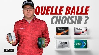 Balles Premium Titleist  Quel modèle choisir [upl. by Yemiaj]