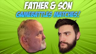 FATHER amp SON GAMEBATTLES MATCHES 4210 ROAD TO 100 WINS [upl. by Anneh]