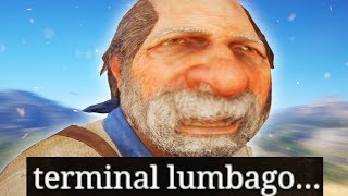 Red Dead Redemption 2 lumbago is terminal [upl. by Aicelf]