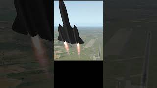 SR71 Blackbird Vertical Takeoff [upl. by Wilkens]