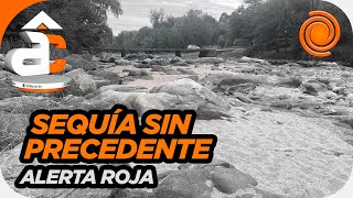 IMPRESIONANTE El río Anisacate de Córdoba a punto de quedarse sin agua [upl. by Ottillia]