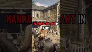 Manmade Mutant in Rdr2 rdr2 gaming shorts game rdr arthurmorgan easteregg ps5 ps4 [upl. by Enilasor777]