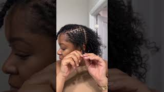 Microloc Braiding and Banding microlocs microlocsjourney naturalhair [upl. by Anoed]