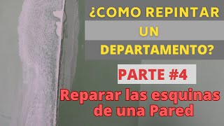 4 Como reparar las esquinas de las paredes con yeso [upl. by Cynthla976]