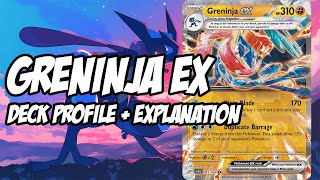 Greninja Ex Deck Profile  Explanation [upl. by Yekim]