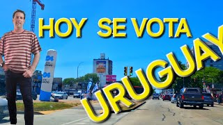 Hoy se vota URUGUAY así esta la calle en diferentes horariosmontevideo travel turismo uruguay [upl. by Nur419]