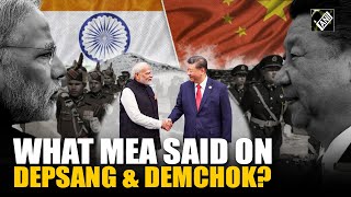 Modi Meets Xi Will IndiaChina restore patrolling rights in disputed areas of Depsang and Demchok [upl. by Narra]