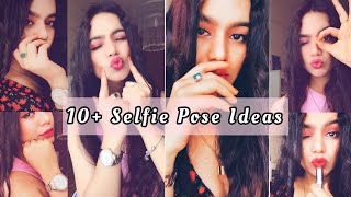 10 best Selfie poses  DP poses  Self portrait idea  Myclicks Instagram [upl. by Allehc]