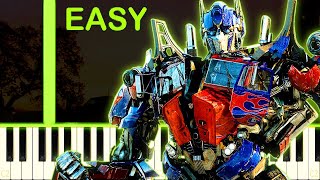 WHAT IVE DONE  TRANSFORMERS  EASY Piano Tutorial [upl. by Roy55]