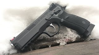 ASG CZ75 SP01 Shadow Airsoft GBB Pistol [upl. by Oidivo]