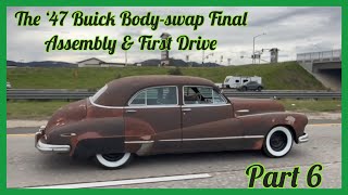 The 1947 Buick Body Swap onto a 1994 Cadillac Fleetwood Chassis [upl. by Alleuqcaj]