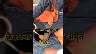 केदारनाथ काअमृत कुंडजल  kedarnath kedarnathyatra chardham harharmahadev shorts youtubeshorts [upl. by Eessej]